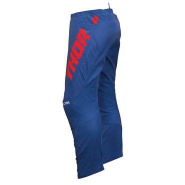 Thor 2025 Youth Sector Checker Navy Red Motocross Pants