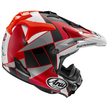 Arai MX-V Evo Peak New 2026 Motocross Helmet Red ECE 22-06