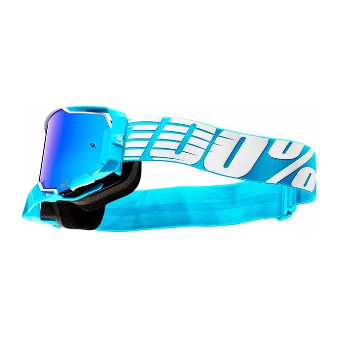 100% MX Goggles Armega Oversized Sky Blue Mirror