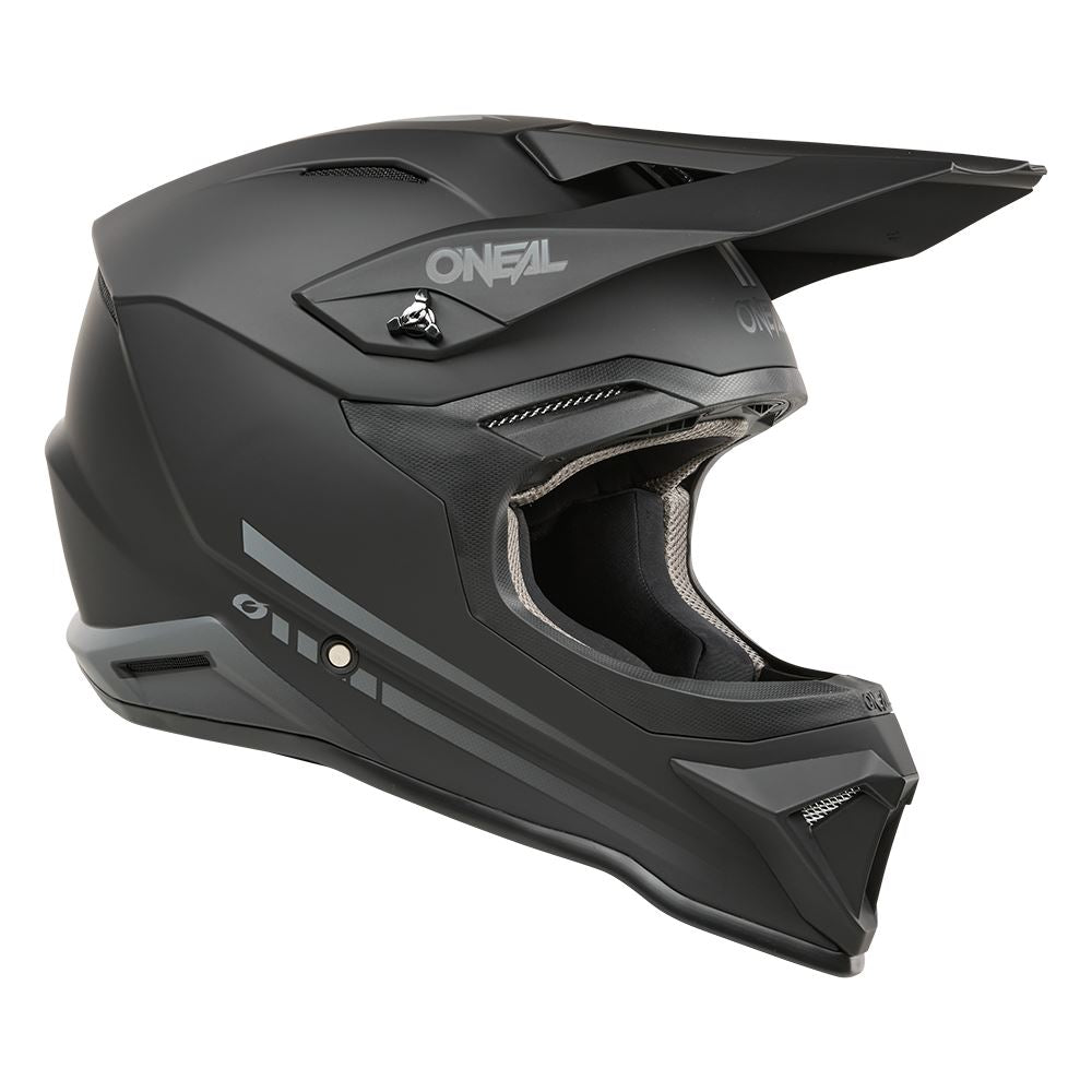O'Neal 2025 Motocross Helmet 1SRS Solid Black
