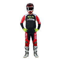 Troy Lee Designs GP Pro Jersey Partical Black Glo Red