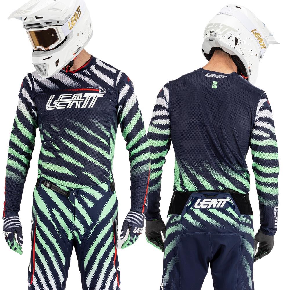 Leatt 2025 5.5 Ultraweld Motocross Jersey Matcha