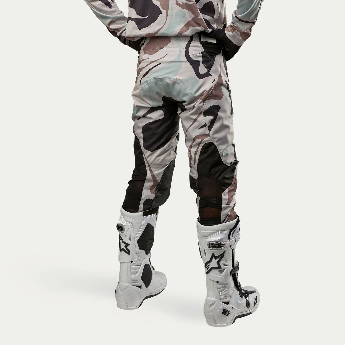 Alpinestars 2024 Racer Tactical Motocross Combo Kit Pants & Jersey Iron Camo Cast Grey Clearance