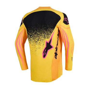Alpinestars 2026 Techstar Nomur Motocross Jersey Orange Yellow Pink