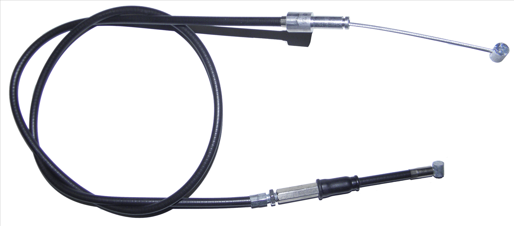 Apico Black Clutch Cable For Kawasaki KX 125 1994
