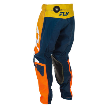 Fly Racing 2026 Motocross Pants Kinetic Mutant Youth Navy Orange