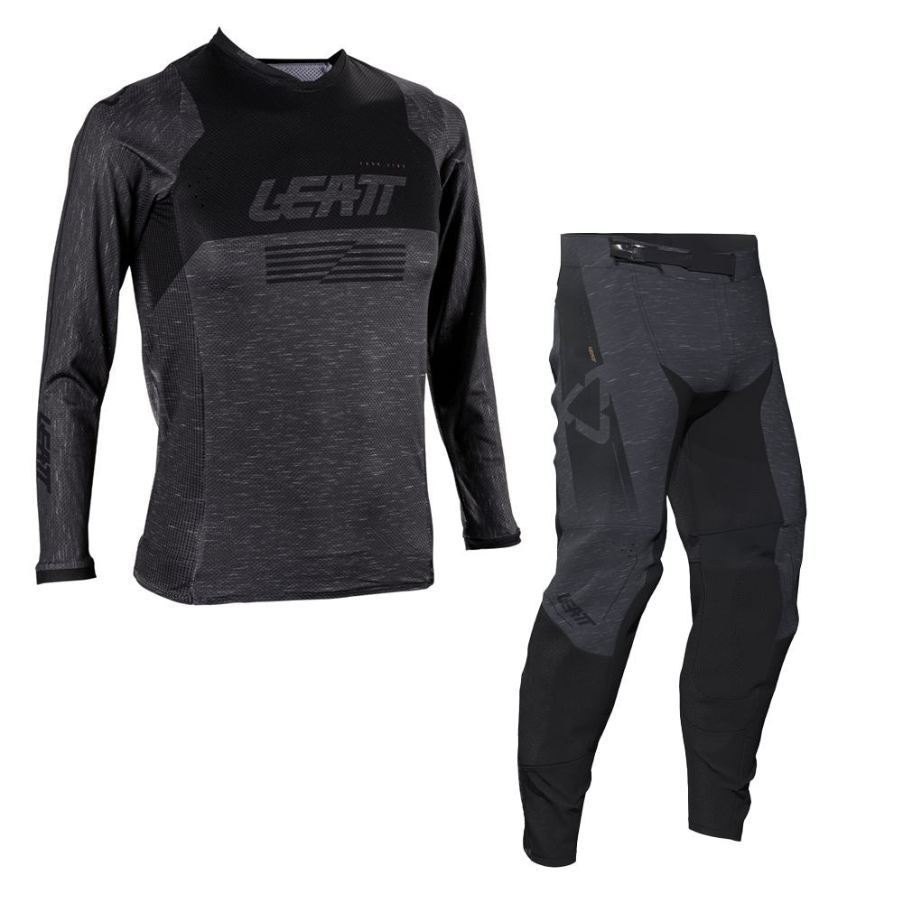 Leatt 2026 Motocross Combo Kit Youth 4.5 Stealth Black Grey