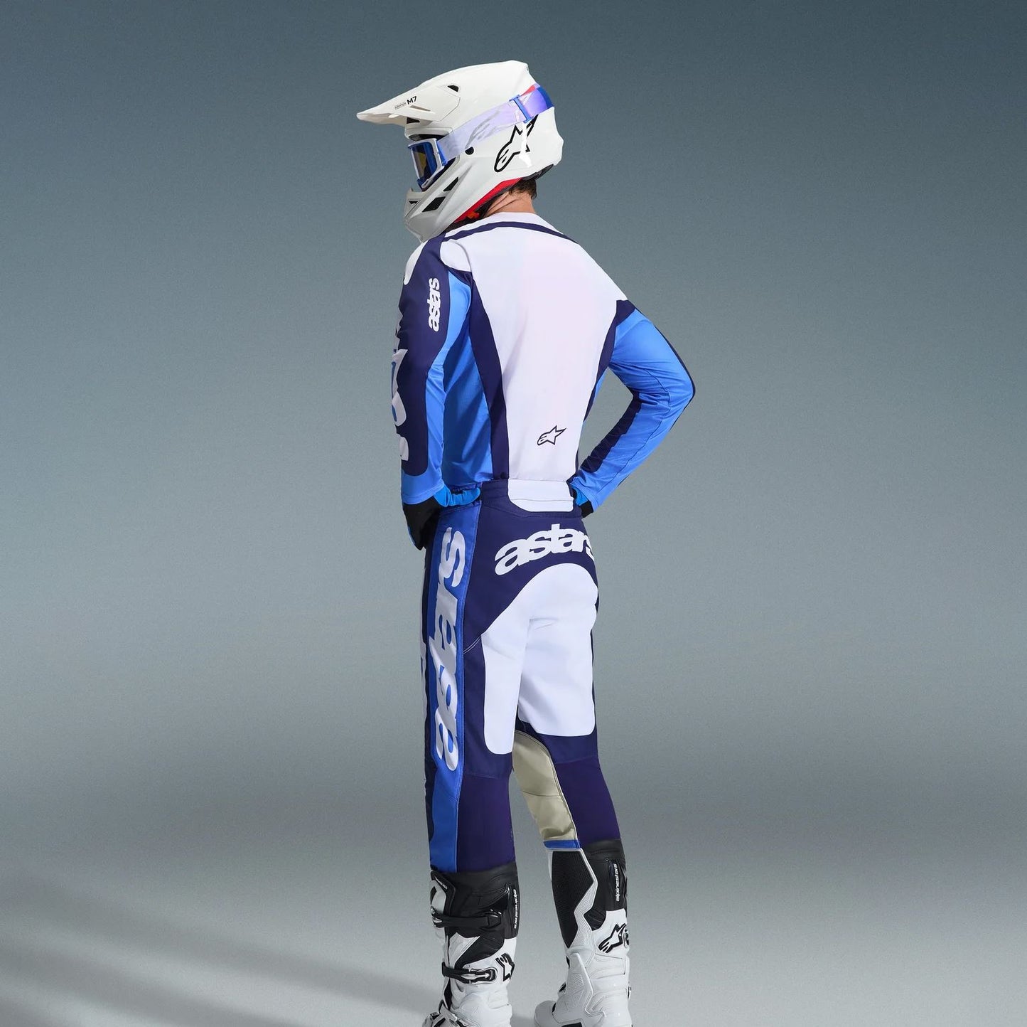 Alpinestars 2026 Racer Riway Motocross Combo Kit Ucla Blue White