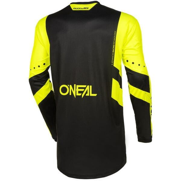 O'Neal 2025 Motocross Jersey Element Racewear Black Yellow