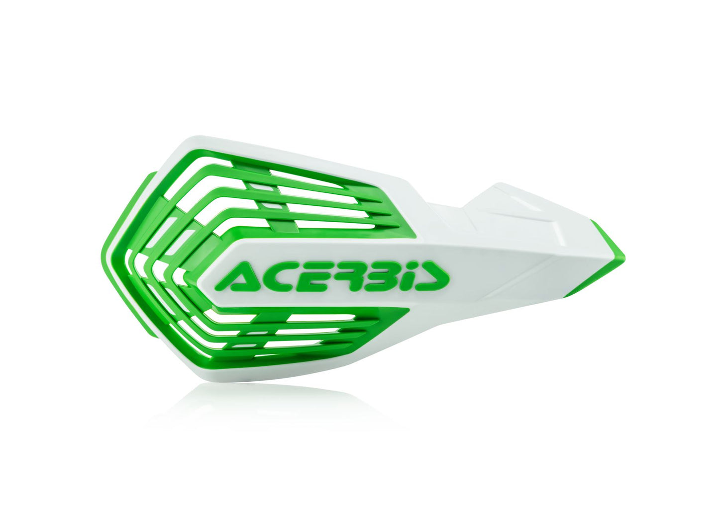 Acerbis X-Future Vented MX Handguards White Green Honda CR CRE CRF HM Motocross