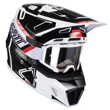 Leatt 2024 Helmet Moto 7.5 V24 Black White