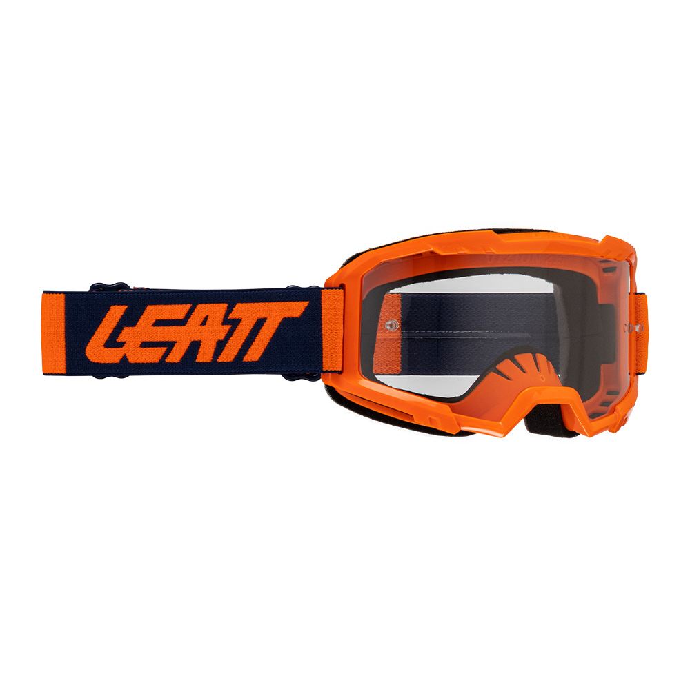 Leatt 2025 Motocross Goggles Vizion 2.5 Orange - Clear Lens