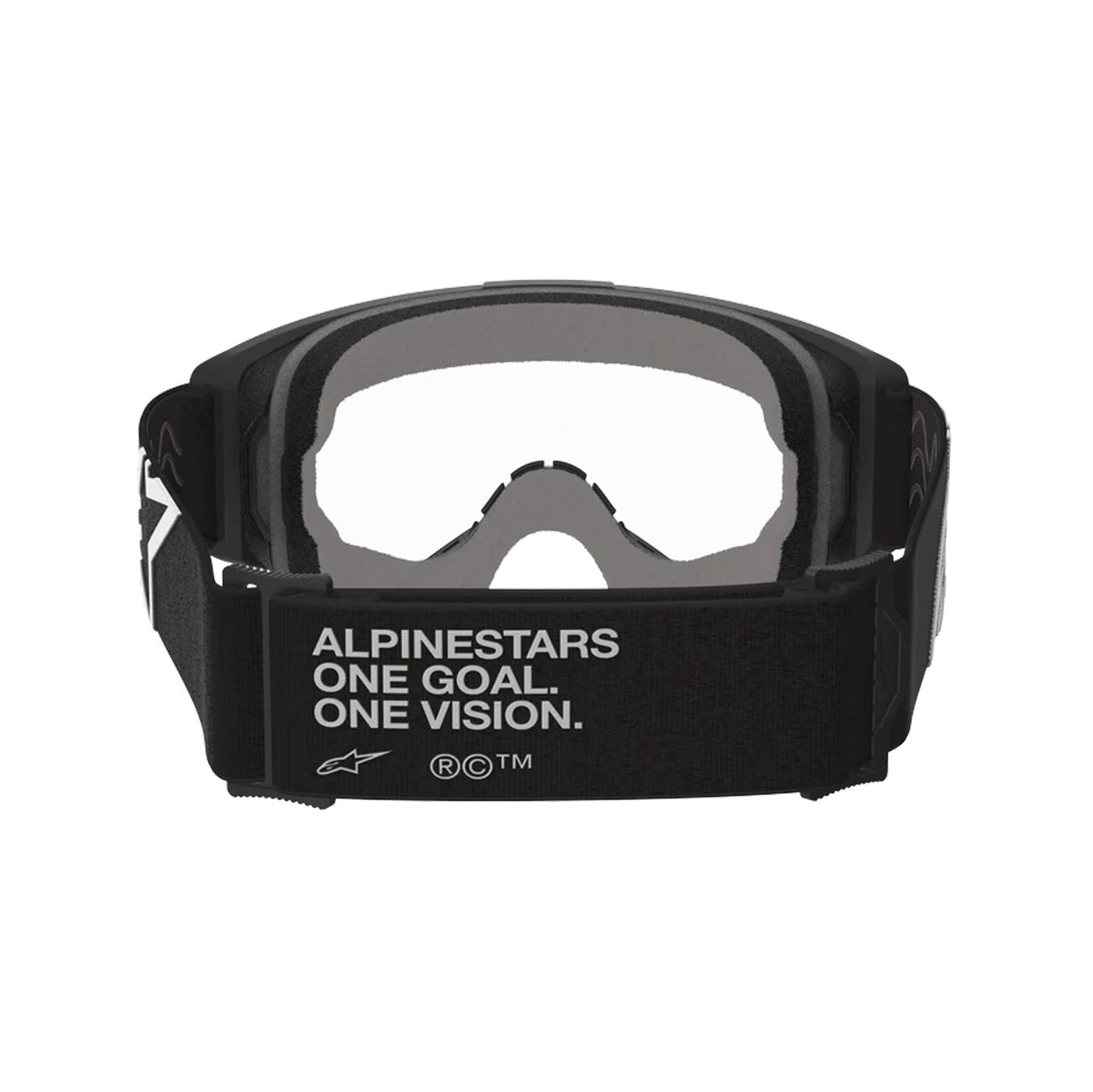 Alpinestars 2026 Vision OTG Motocross Goggles Black Grey Clear One Size