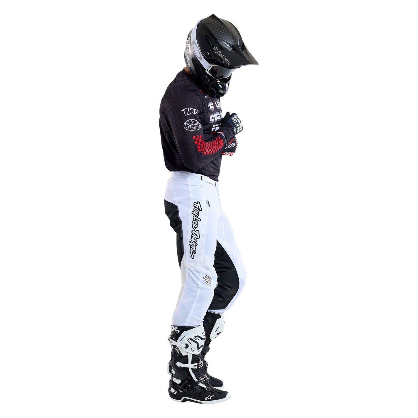 Troy Lee Designs Spring 2025 MX Combo Kit GP PRO AIR Factory Black White