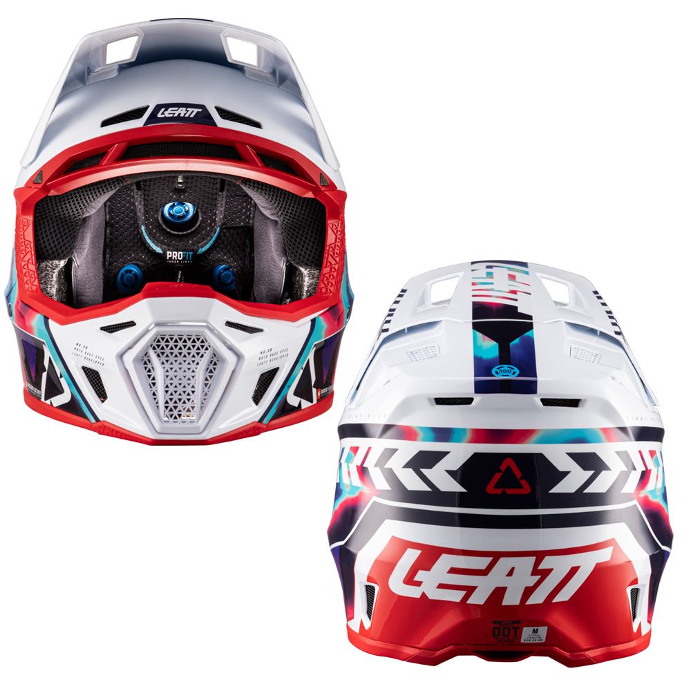 Leatt 2026 Motocross Helmet 8.5 Composite Royal & 5.5 Goggles