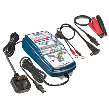OptiMate 7 Ampmatic Silver 10A 12V Battery Charger Optimiser
