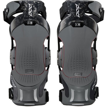 Pod Active Motocross Knee Braces K8 3.0 Carbon Grey