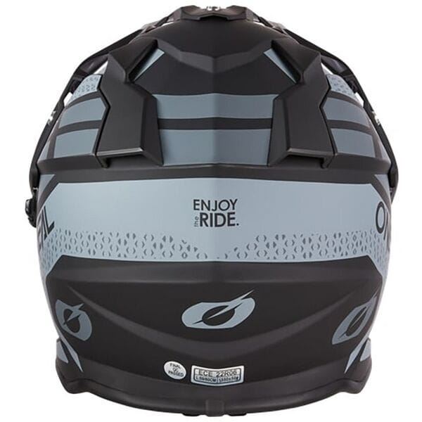 O'Neal 2024 Motocross Helmet SIERRA R V.24 Black Grey