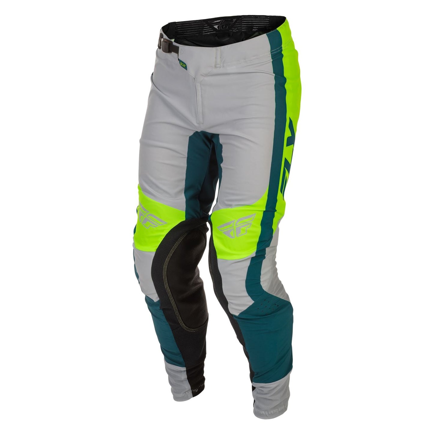 Fly Racing 2026 Motocross Pants Lite Grey Lime Teal