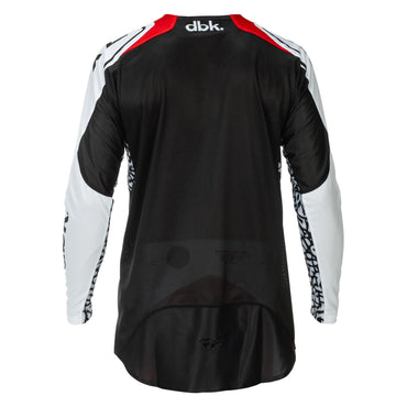Fly Racing 2026 Motocross Jersey Evolution DST Black White Red