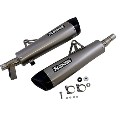 Akrapovic Titanium Line Slip On Silencer For Triumph BONNEVILLE 1200 T120 ABS 2016-2020