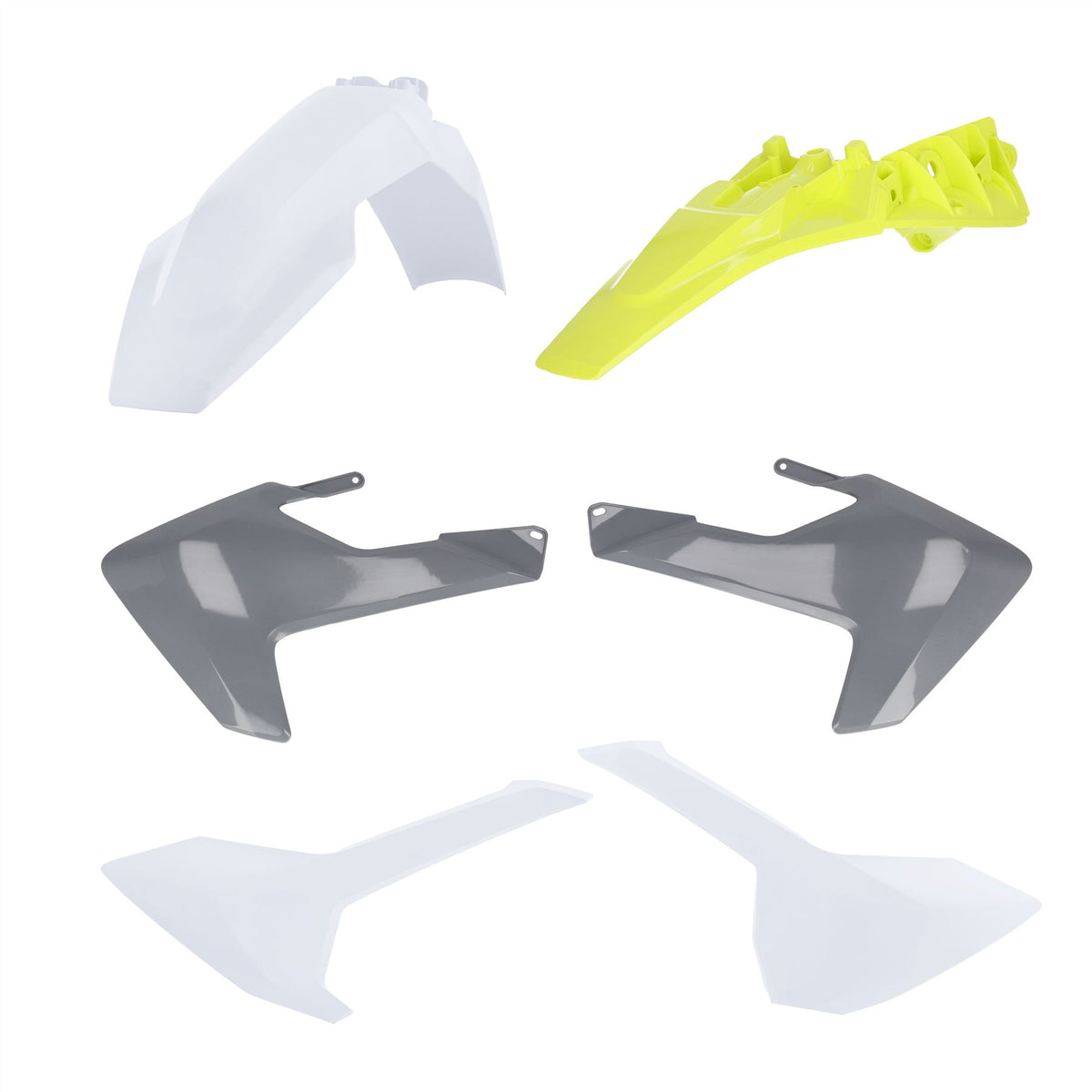 Acerbis Plastic Kit White 2 For Husqvarna FE 350 PRO 2026