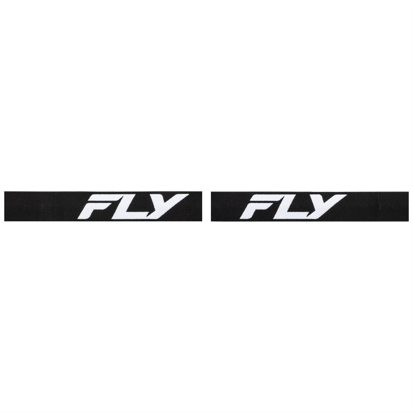 Fly Racing 2025 Focus Motocross Goggles Black White with Clear Lens