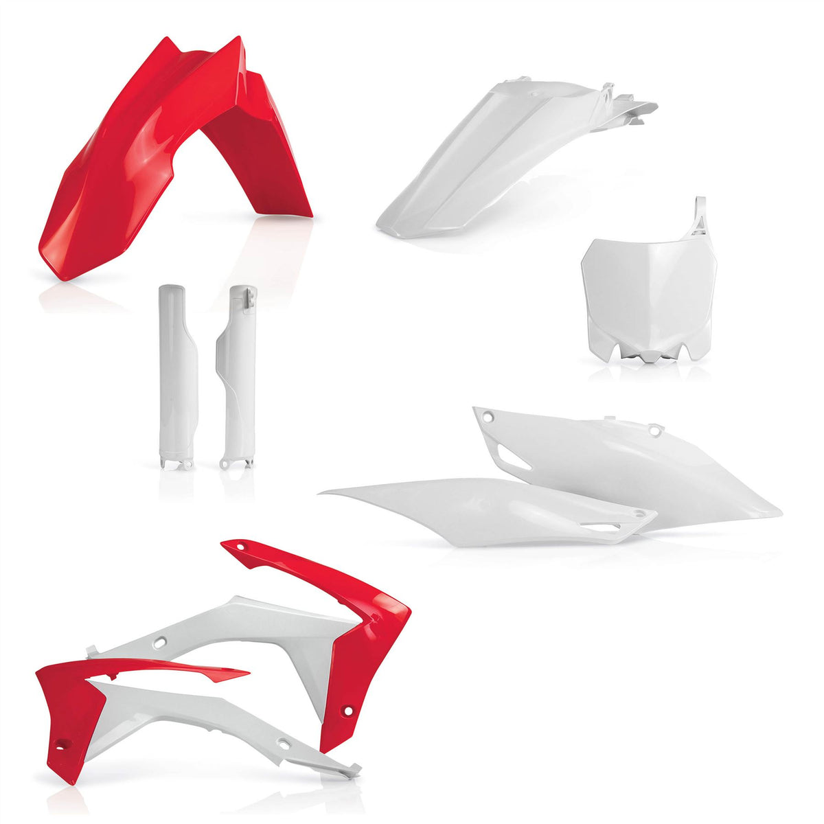Acerbis Full Plastic Kit Standard Red Blue For HONDA CRF 250 R 2014-2017