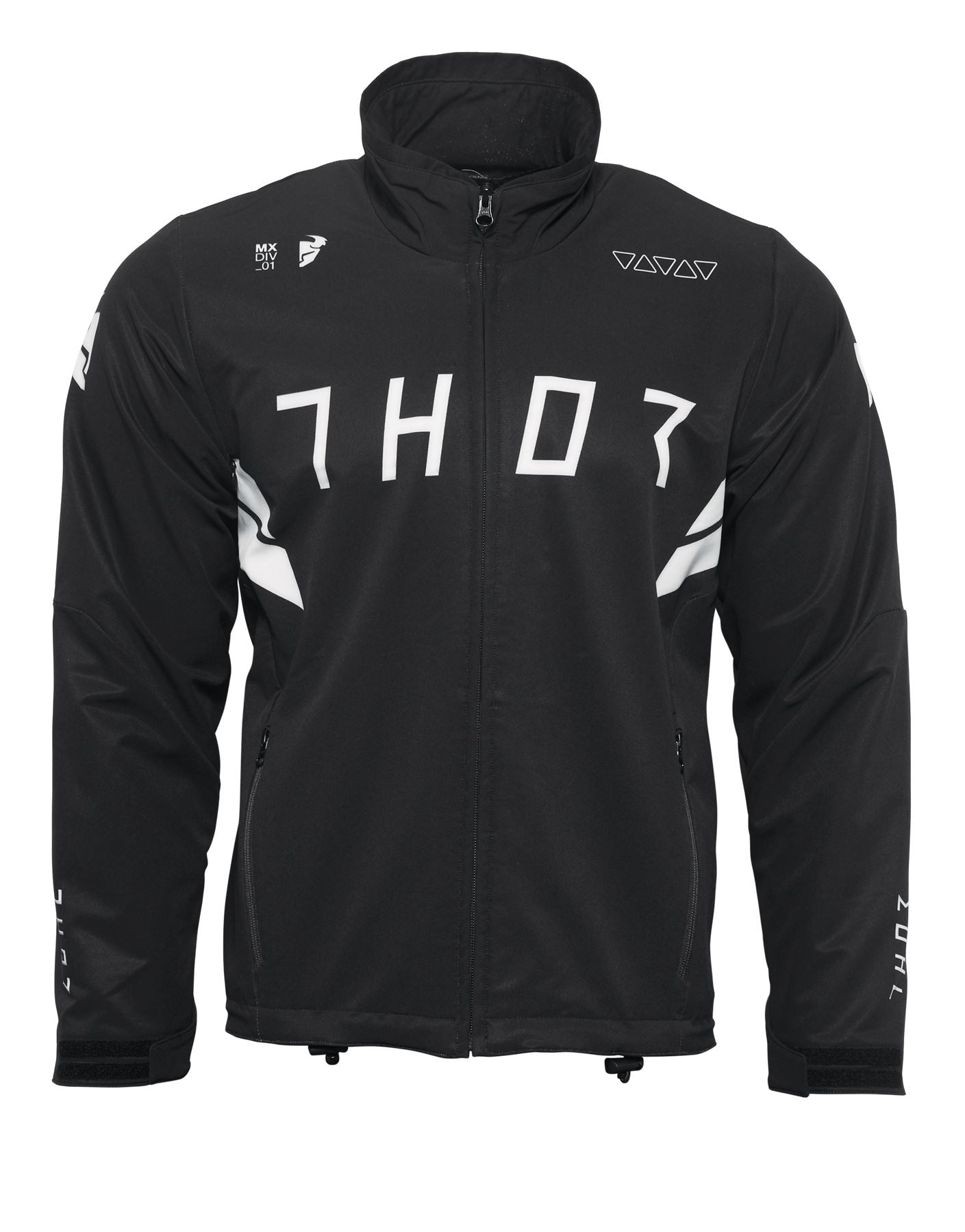 Thor 2026 Warm Up Black Motocross Jacket
