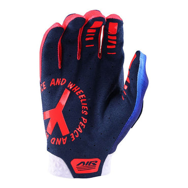 Troy Lee Designs Youth Air Gloves Lucid White Blue