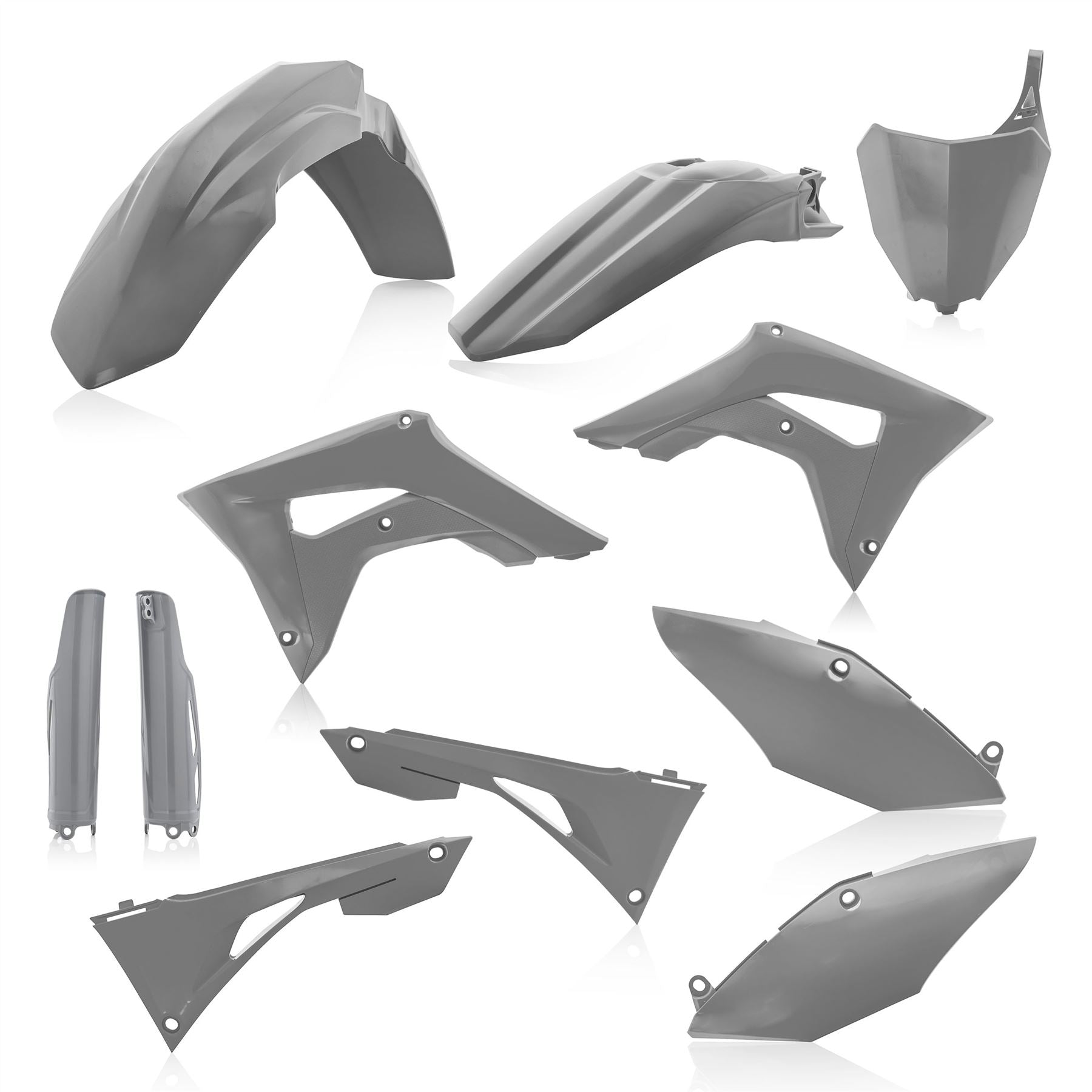 Acerbis Full Plastic Kit Grey For Honda CRF 250R 2019-2021