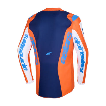Alpinestars 2026 Fluid Grid Motocross Jersey Orange Ucla Blue