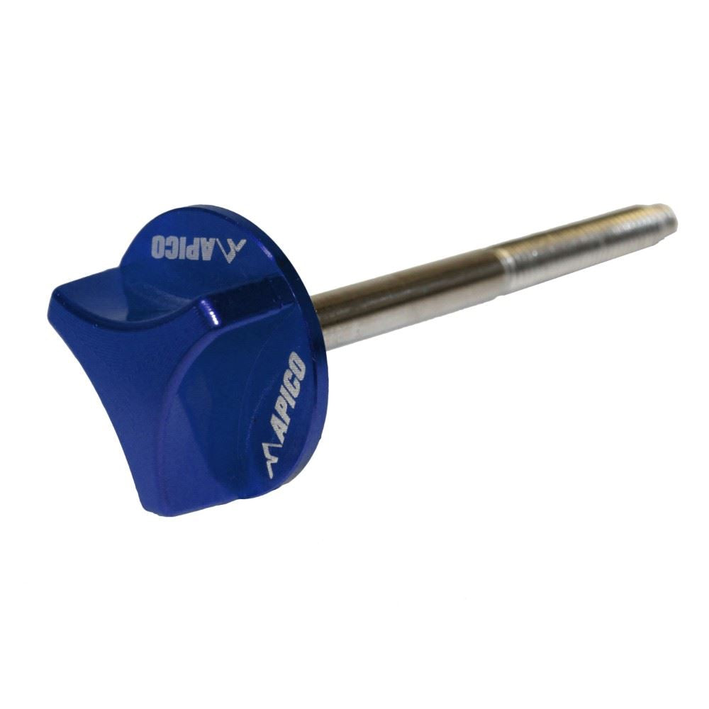 Apico Air Filter Bolt CNC 70mm Blue For Suzuki RM - Z 450 2005 - 2024