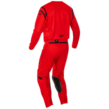 Fly Racing 2025 Motocross Combo Kit Kinetic Center Red Black
