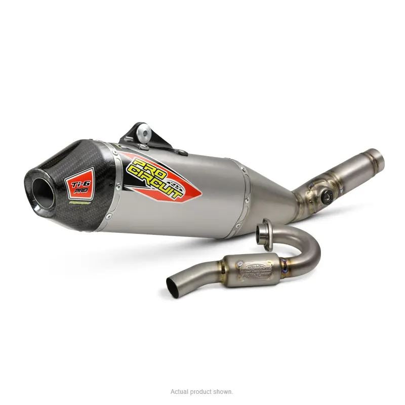 Pro Circuit Ti-6 Pro Titanium Exhaust System For Kawasaki KX 250 2021-2024