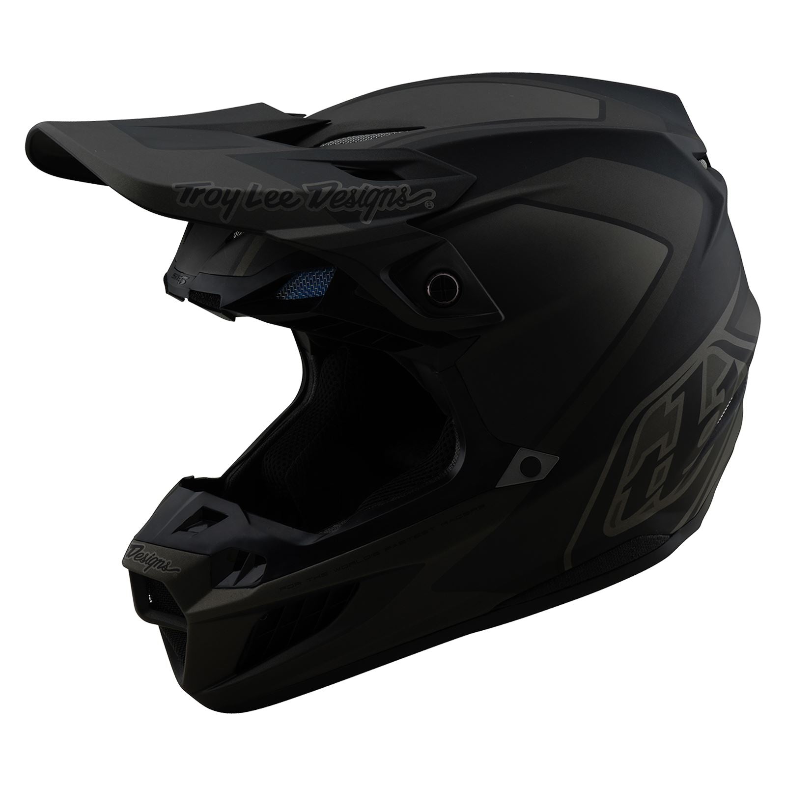 Troy Lee Designs Spring 2025 MX Helmet SE5 Composite Mono Black