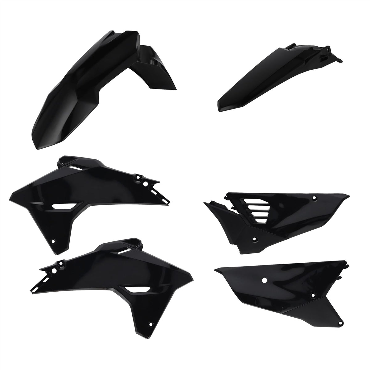 Acerbis Plastic Kit Black For HONDA CRF 450 HRC-WE 2027