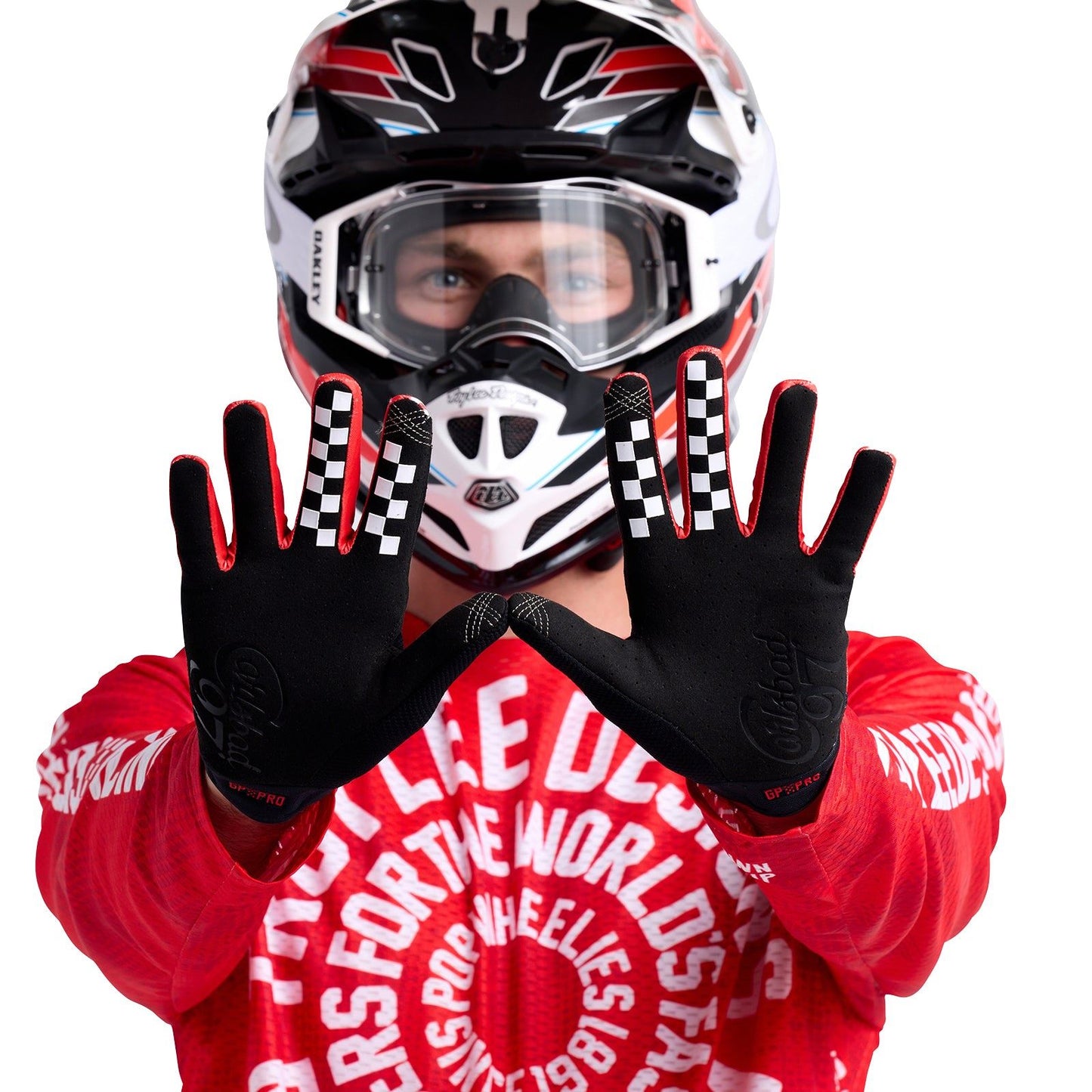 Troy Lee Designs 2025 Motocross GP PRO Carlsbad 97 Gloves Black