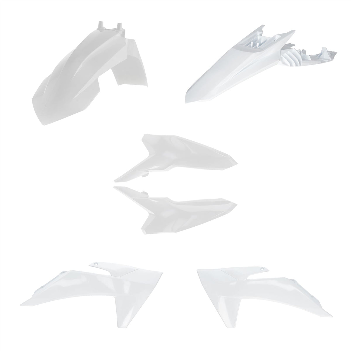 Acerbis Plastic Kit White For KTM SX 65 2024-2027