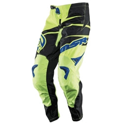 MSR Adult Axxis Yellow Black Blue Pants