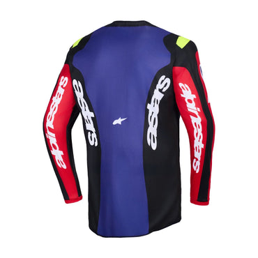 Alpinestars 2026 Fluid Grid Motocross Jersey Red Black Purple