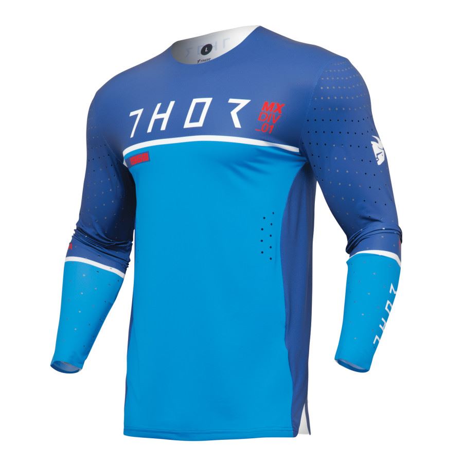 Thor Prime Ace Navy Blue Motocross Jersey CLEARANCE
