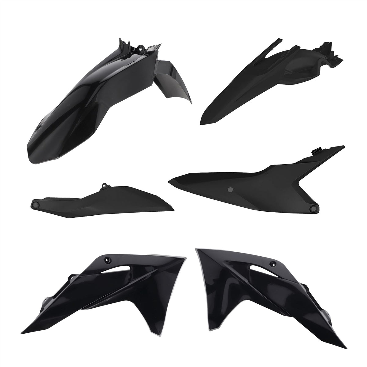 Acerbis Plastic Kit Black For Gas Gas MC 85 2025-2027