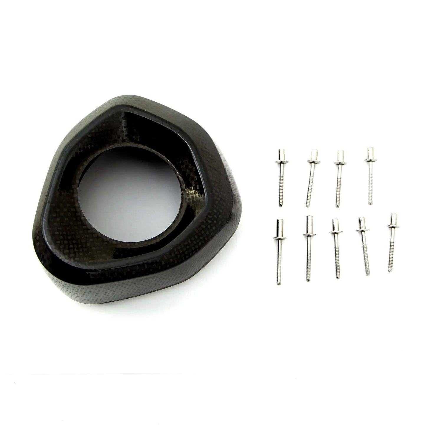 Akrapovic Carbon Fiber Exhaust End Cap For Vespa GTS 125 I.E. Super 2010-2016