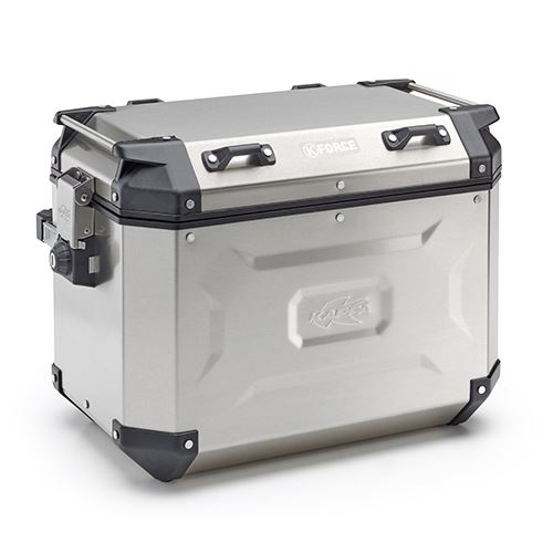 Kappa Bike Luggage K’FORCE Panniers Side Case MONOKEY 48 Litre Left Silver