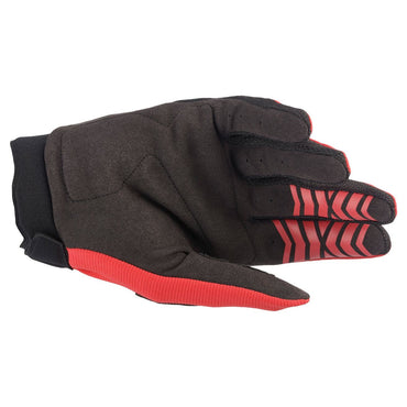 Alpinestars 2024 Full Bore Motocross Gloves Bright Red Black