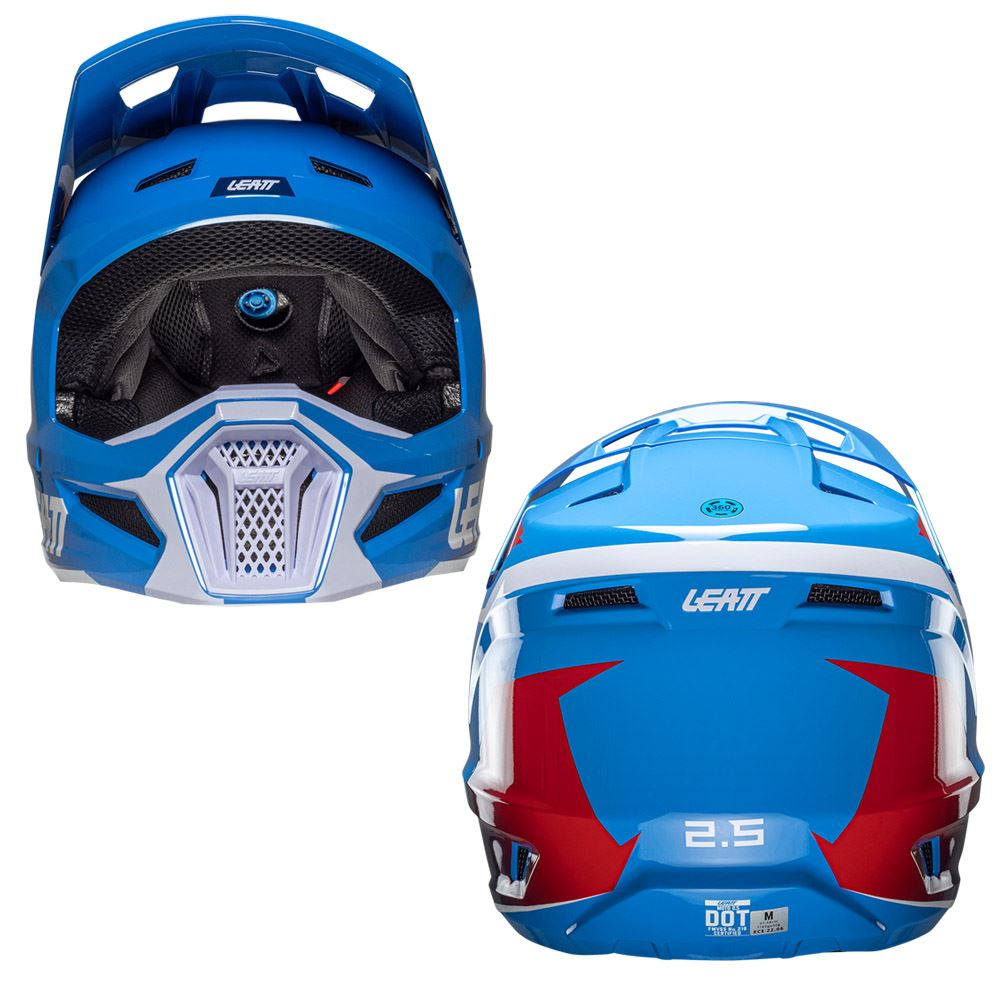 Leatt 2025 Motocross Helmet V25 2.5 Royal