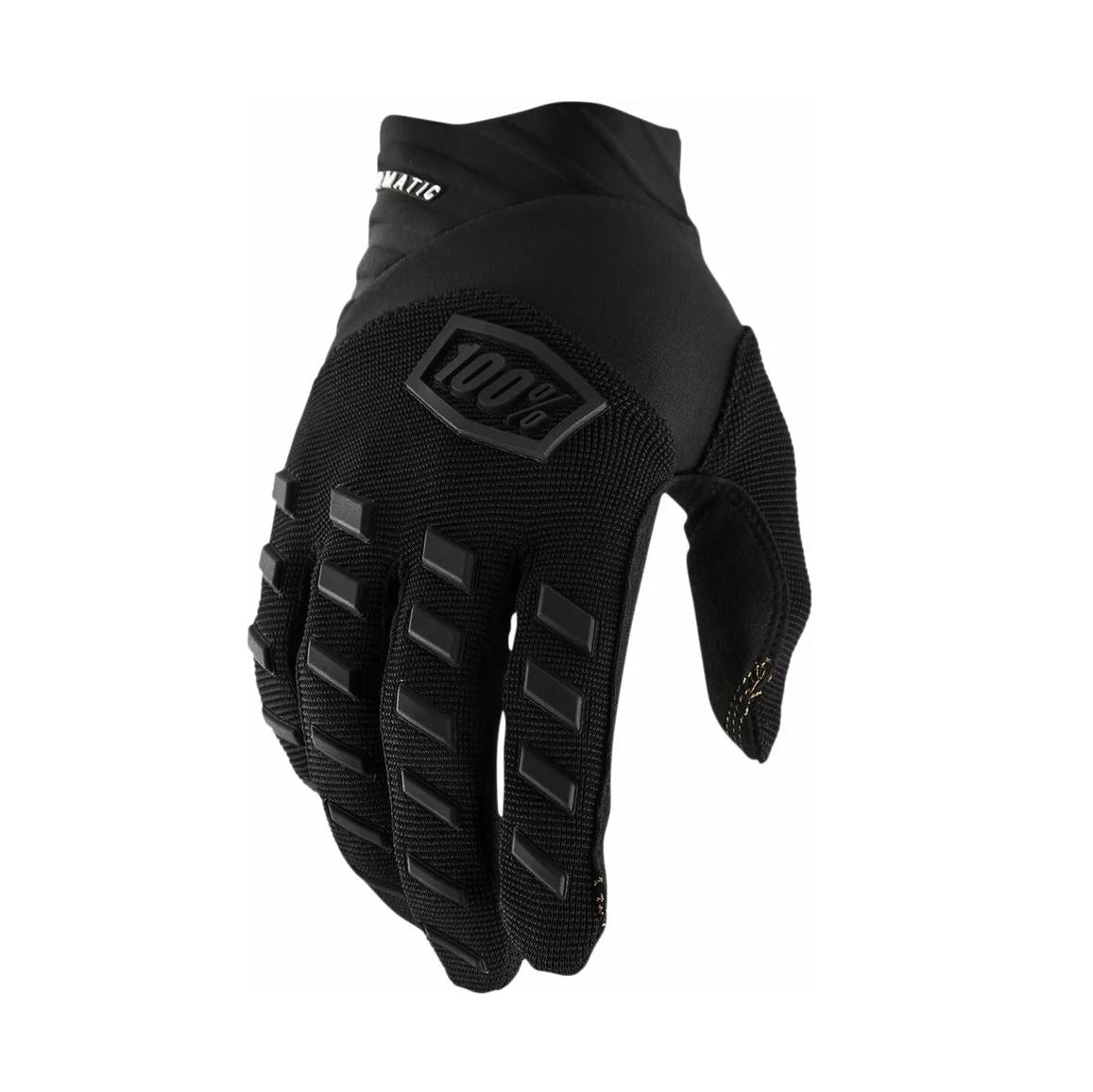 100% MX Gloves Airmatic Black Charcoal