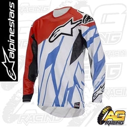 Alpinestars Techstar Red Blue White Jersey