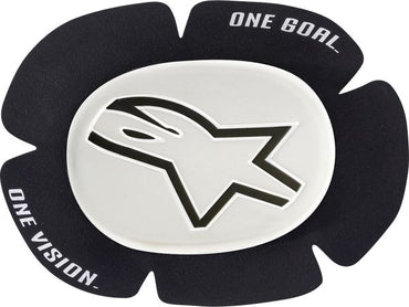 Alpinestars GP Sport Evo Knee Sliders Black White